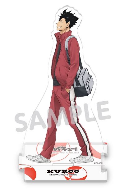 ハイキュー!!_登校 全身アクリルスタンド黒尾鉄朗