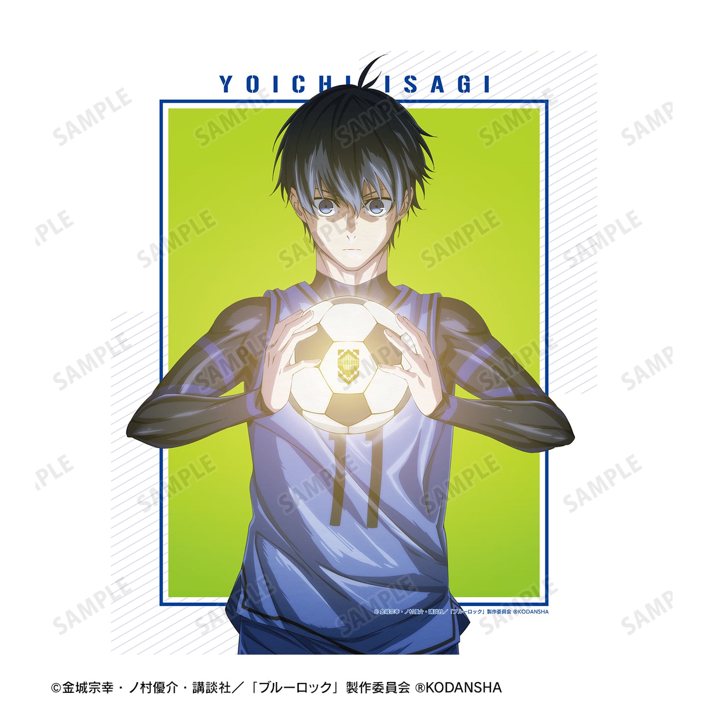 ブルーロック_潔 世一 キャラクタービジュアルキャンバスボード