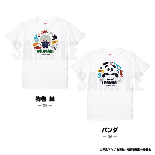 呪術廻戦_ 半袖TシャツB 06.パンダ-S