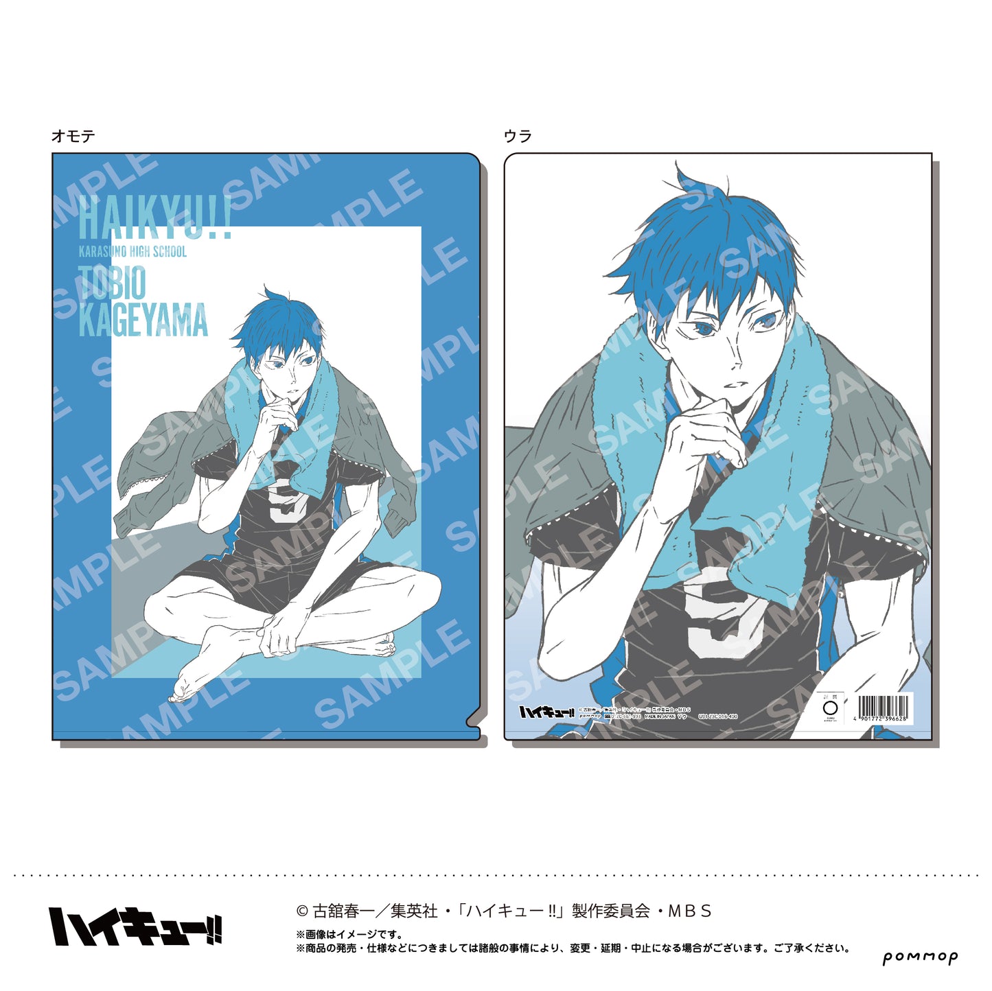 ハイキュー!!_クリアファイル(B 影山飛雄)