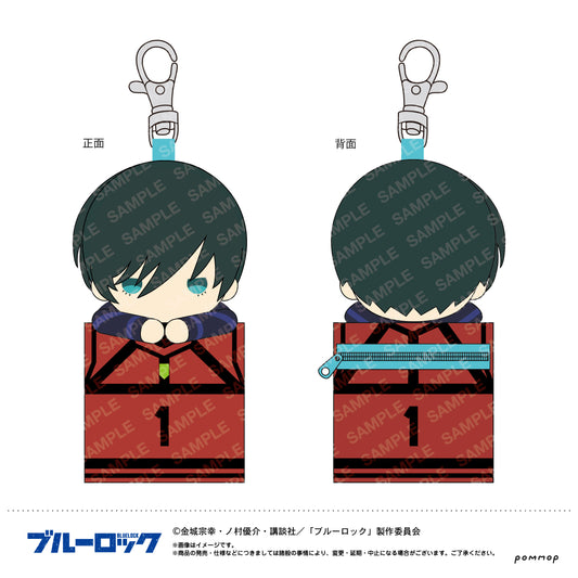 ブルーロック_マスコットミニポーチ(G 糸師 凛)