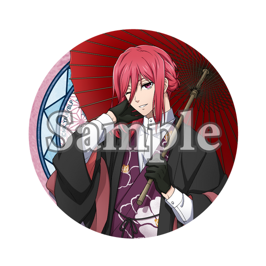 ブルーロック_ちょいデカ缶バッジ 大正浪漫 (千切豹馬)