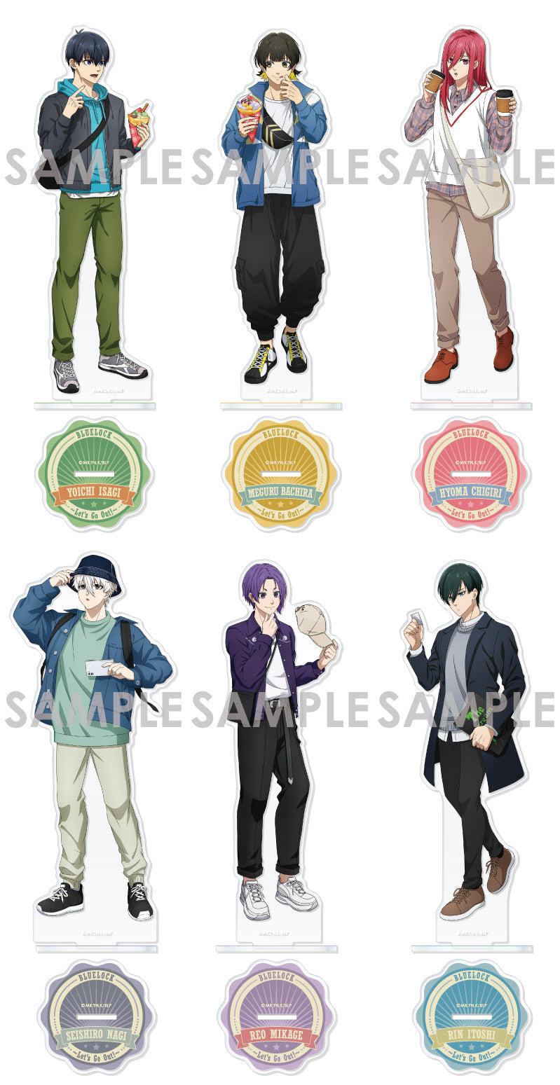 ブルーロック_アクリルスタンド~Let's Go Out!~ 3.千切 豹馬