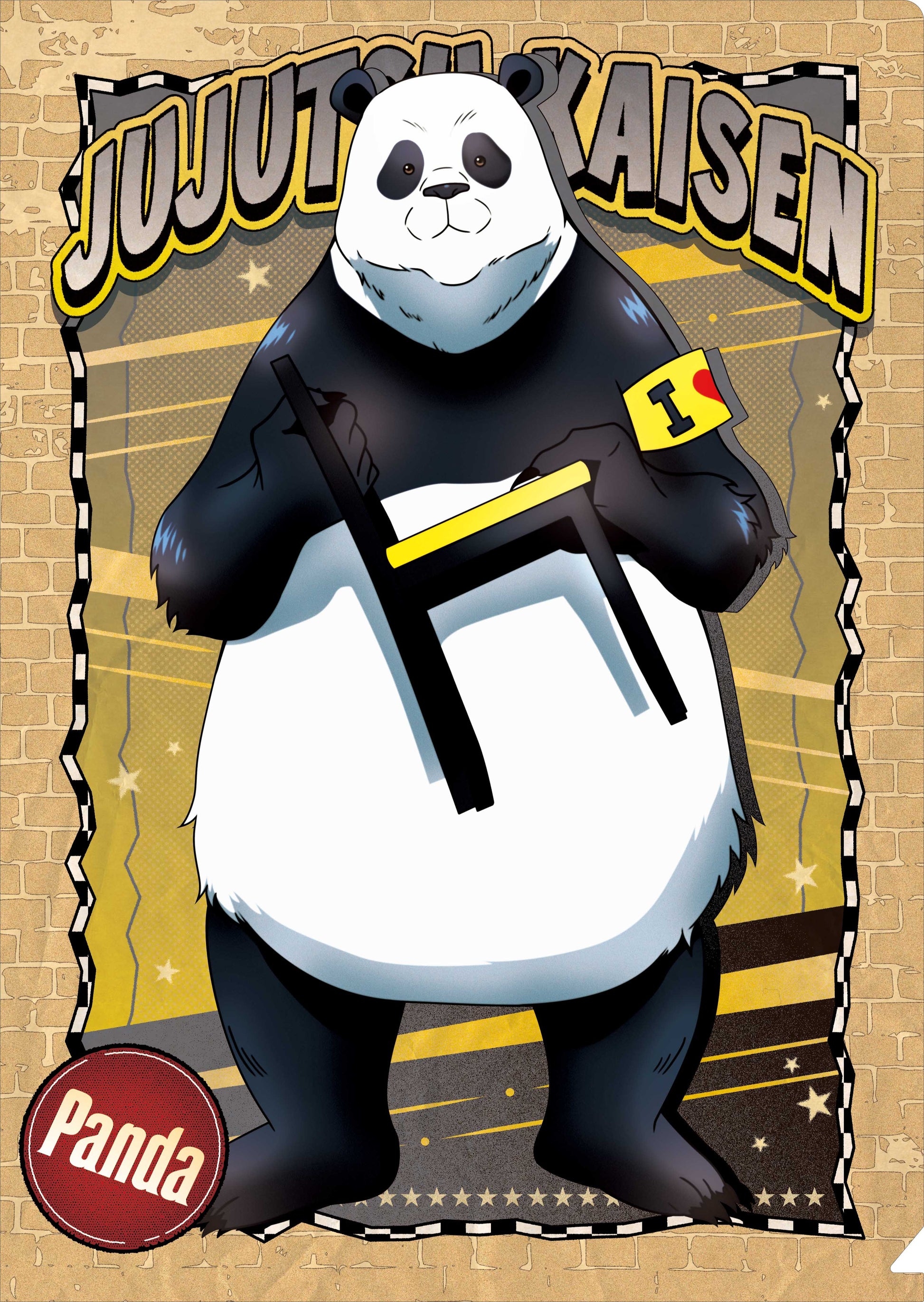 呪術廻戦_クリアファイル/パンダ