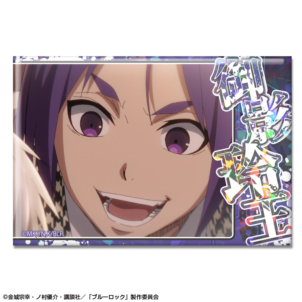 ブルーロック_ホログラム缶バッジ デザイン39(御影玲王/B)