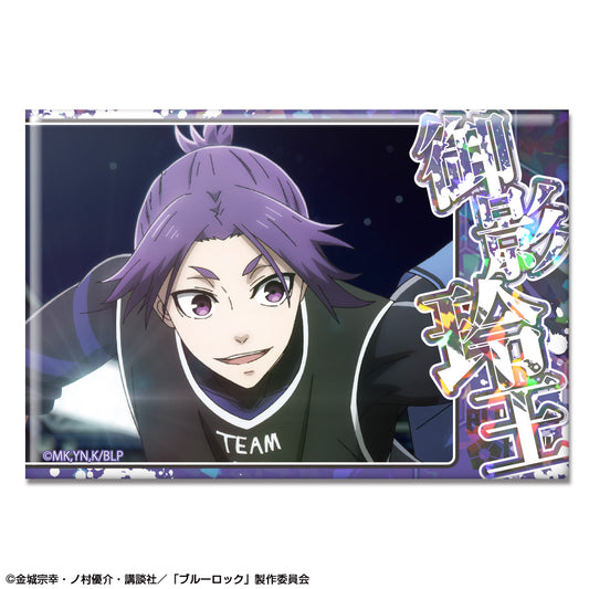 ブルーロック_ホログラム缶バッジ デザイン40(御影玲王/C)