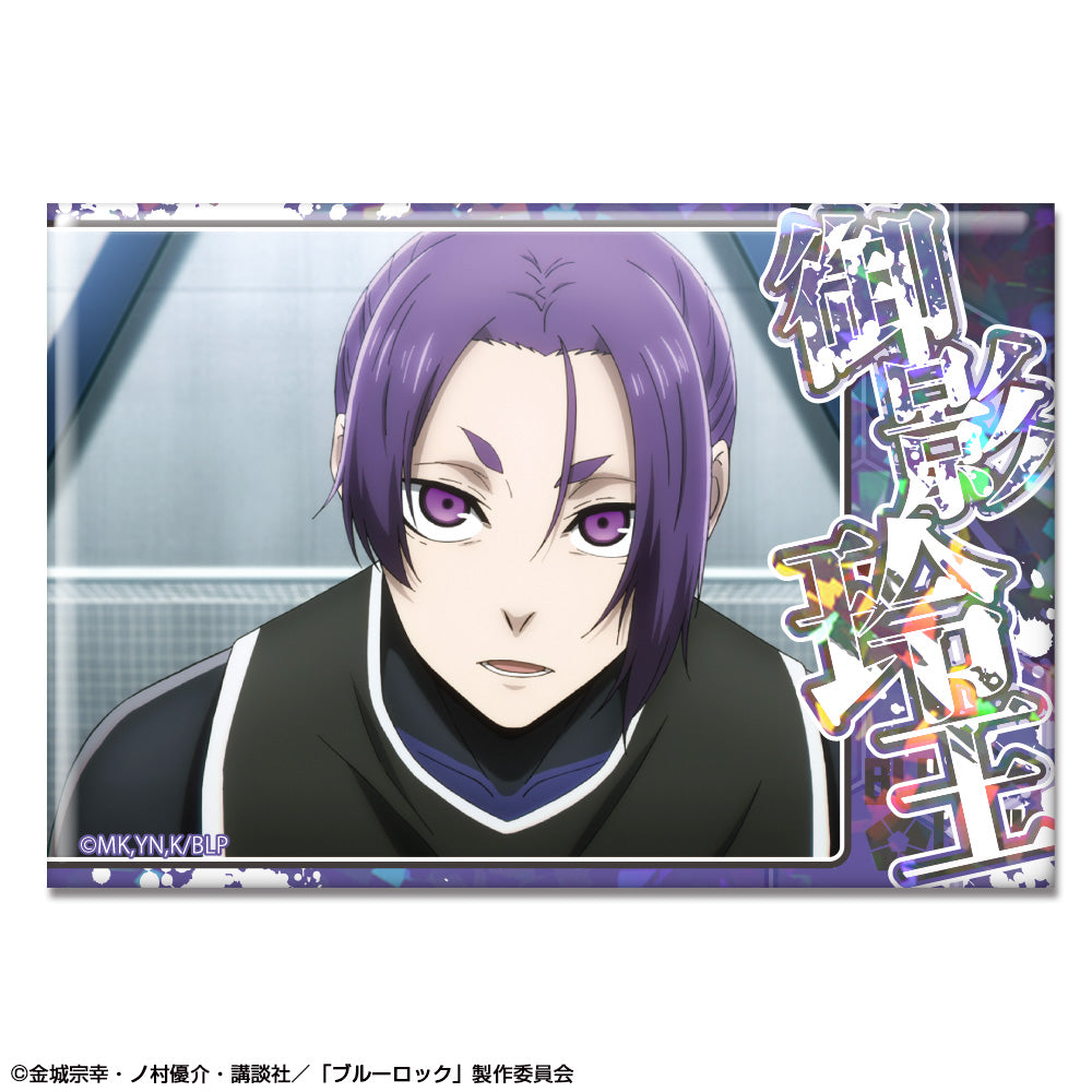 ブルーロック_ホログラム缶バッジ デザイン42(御影玲王/E)