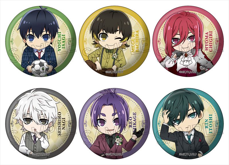 ブルーロック_とじコレ -玉座- 缶バッジ 1BOX