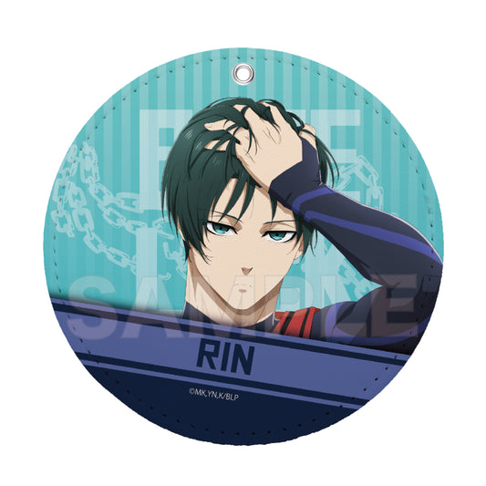 ブルーロック_レザーコースターキーホルダー /09 糸師 凛