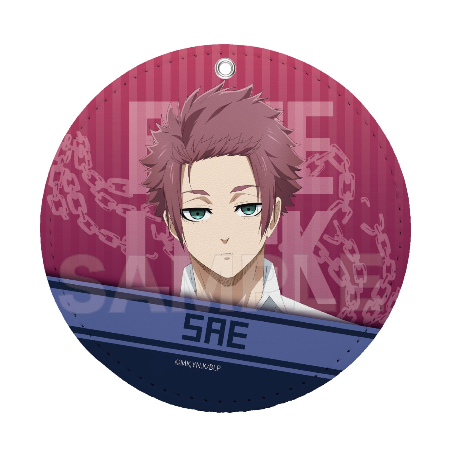 ブルーロック_レザーコースターキーホルダー /10 糸師 冴