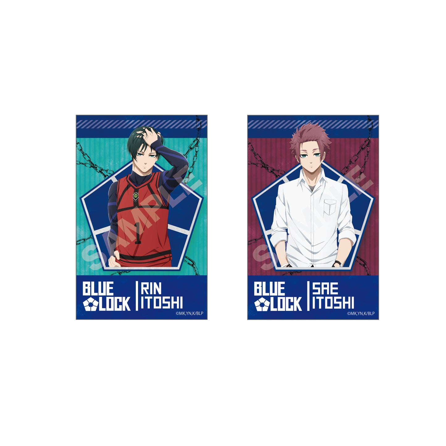 ブルーロック_サテン地ステッカー /02 第2弾(全5種) 1BOX