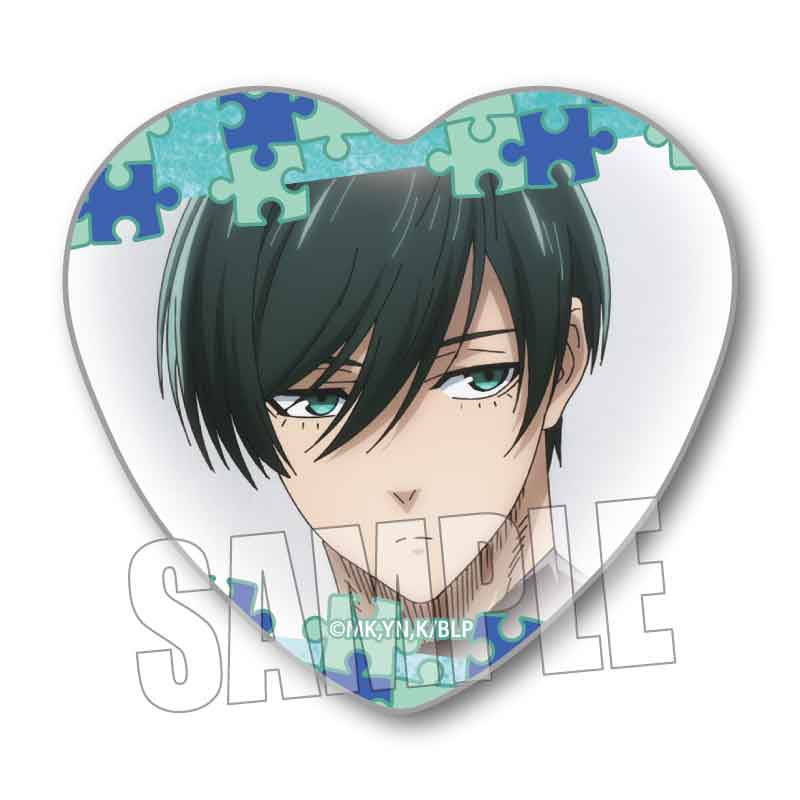 ブルーロック_メモリーズハート缶バッジ/糸師 凛