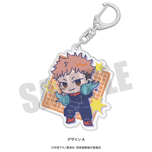 呪術廻戦_れとぽぷ 第1弾 アクリルキーホルダー A 虎杖 悠仁