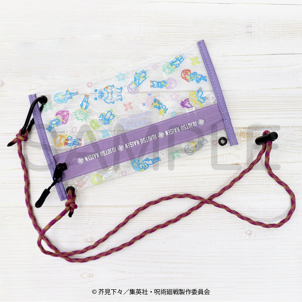 呪術廻戦_ネオンレトロポーチ B