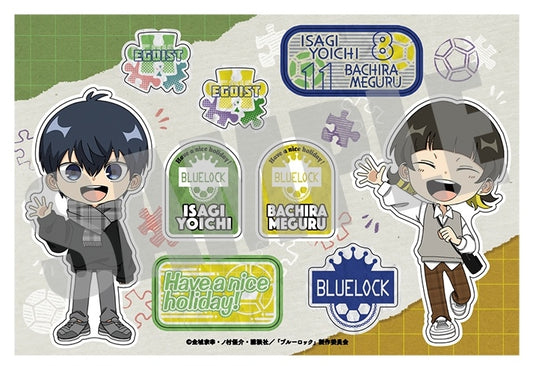 ブルーロック_ ステッカー 潔世一&蜂楽廻 HOLIDAY Ver.