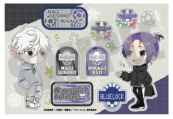 ブルーロック_ ステッカー 凪誠士郎&御影玲王 HOLIDAY Ver.