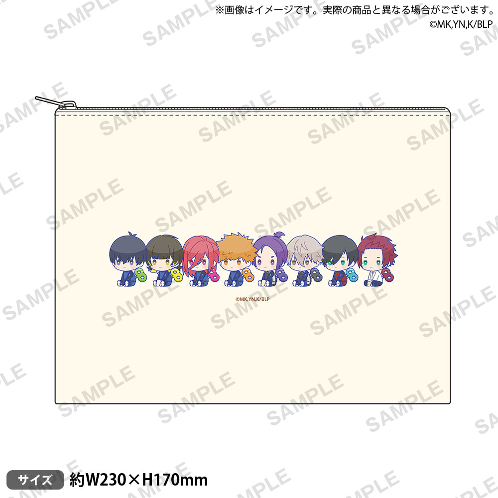 ブルーロック_ ぺたっとねじまき ぽーち