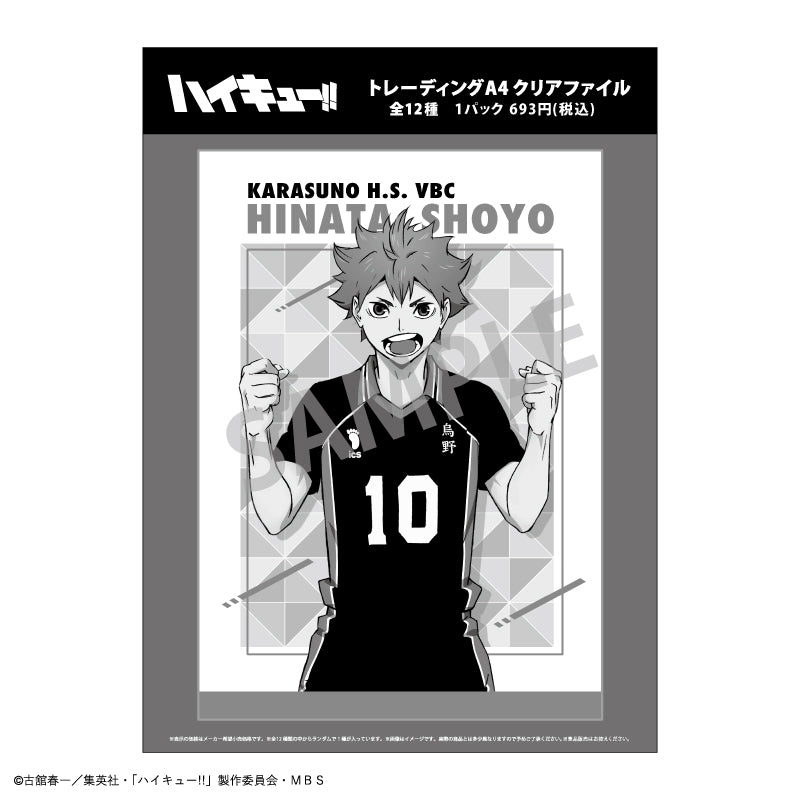 ハイキュー!!_【BOX】トレーディングA4クリアファイル