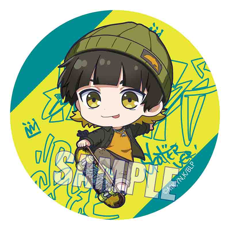 ブルーロック_缶バッジ/蜂楽 廻 スケーターver.