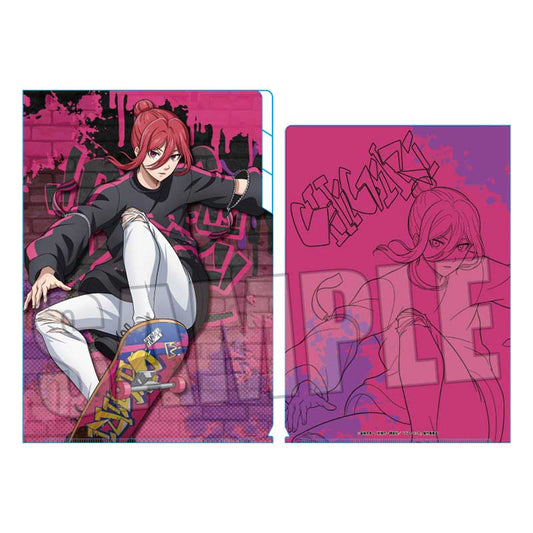 ブルーロック_クリアファイル3ポケット/千切 豹馬 スケーターver.