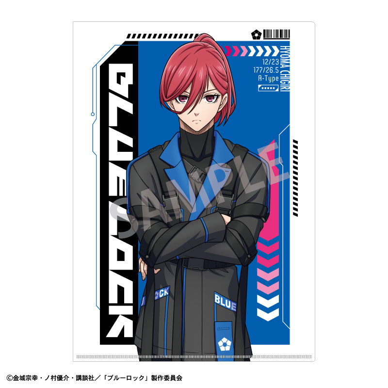 ブルーロック_A4シングルクリアファイル_千切豹馬_サイバーパンク