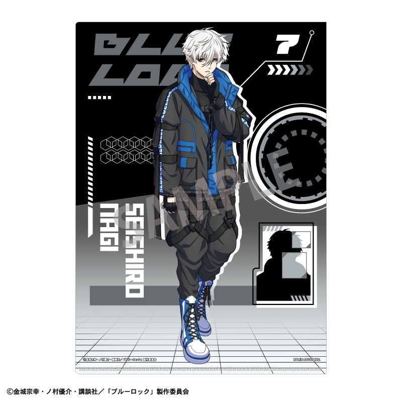 ブルーロック_A4シングルクリアファイル_凪誠士郎_サイバーパンク