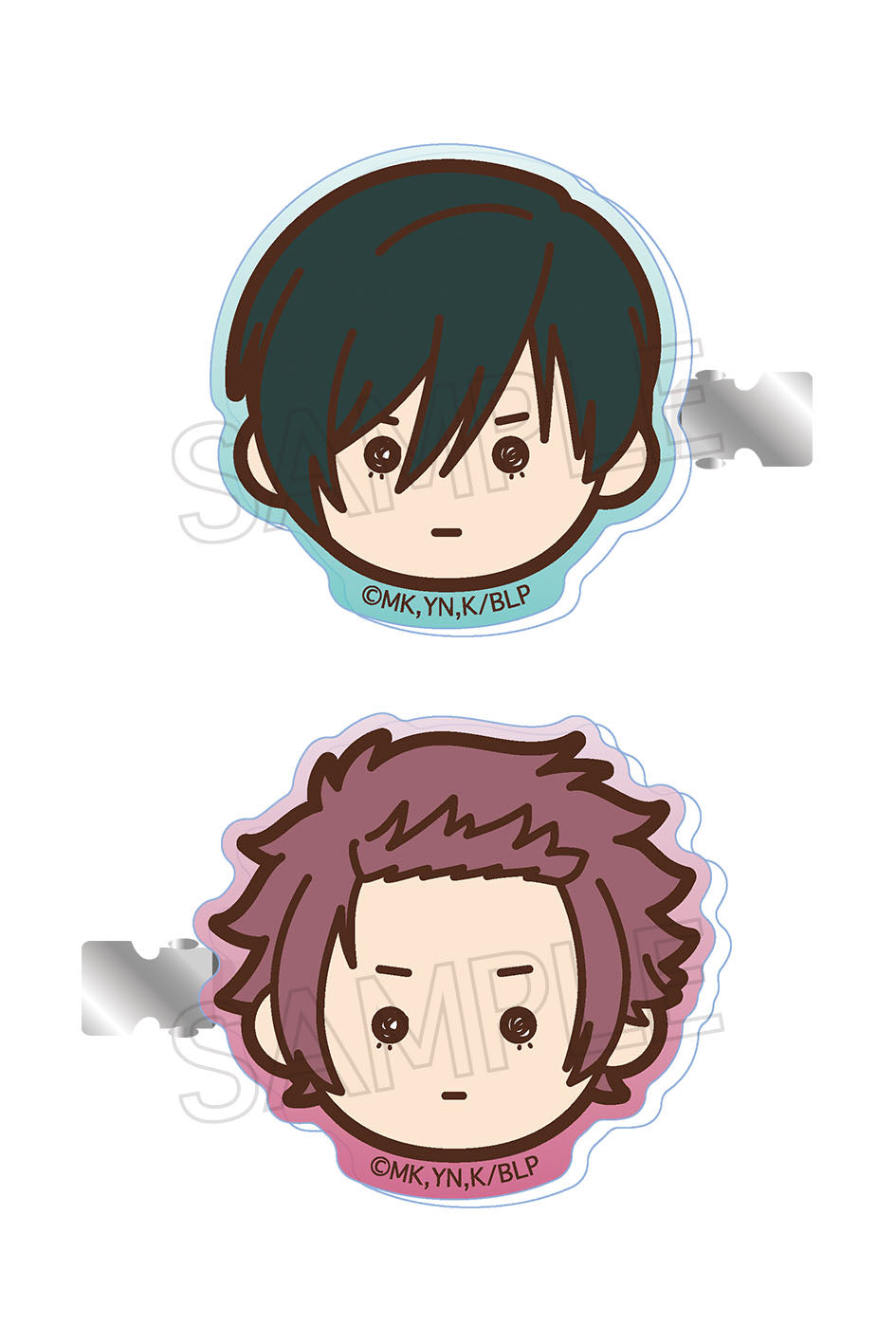 ブルーロック_前髪クリップ 糸師 凛& 糸師 冴