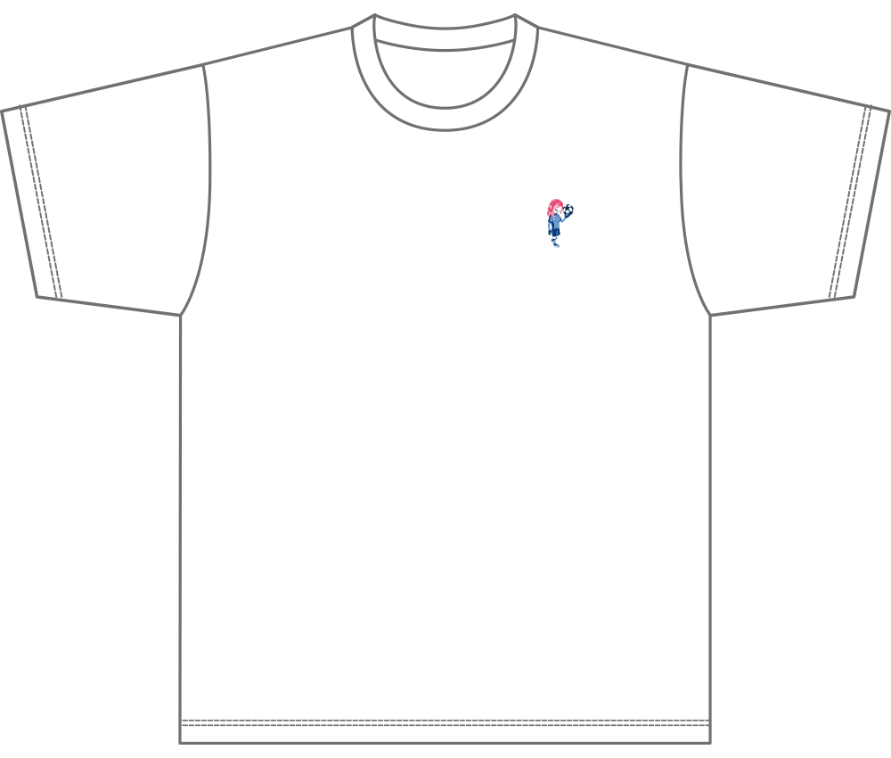 ブルーロック_Tシャツ/ゆるパレット 千切 豹馬