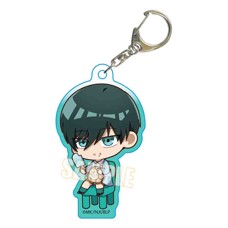 ブルーロック_アクリルキーホルダー/糸師 凛 ようちえんver.
