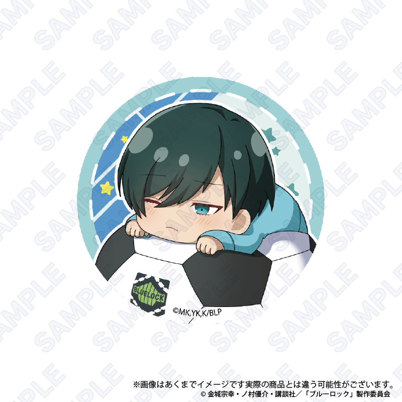 ブルーロック_ふわみん缶バッジ 糸師凛