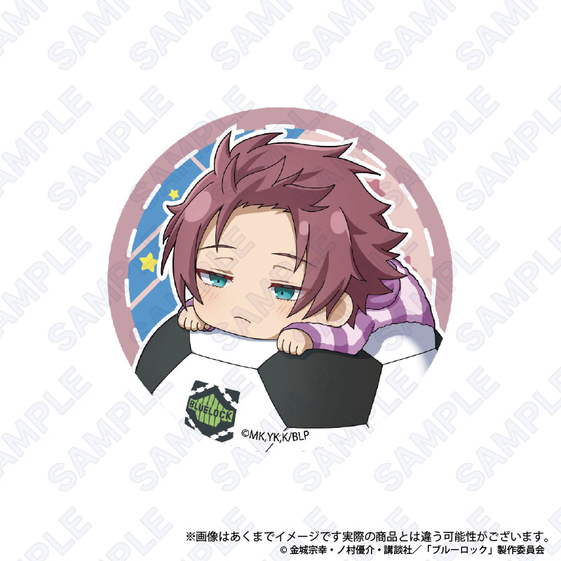 ブルーロック_ふわみん缶バッジ 糸師冴