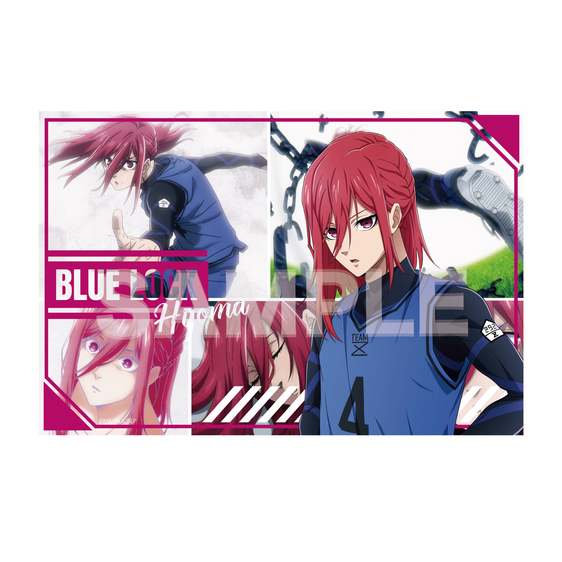 ブルーロック_クリスタルアートボード /04 千切 豹馬