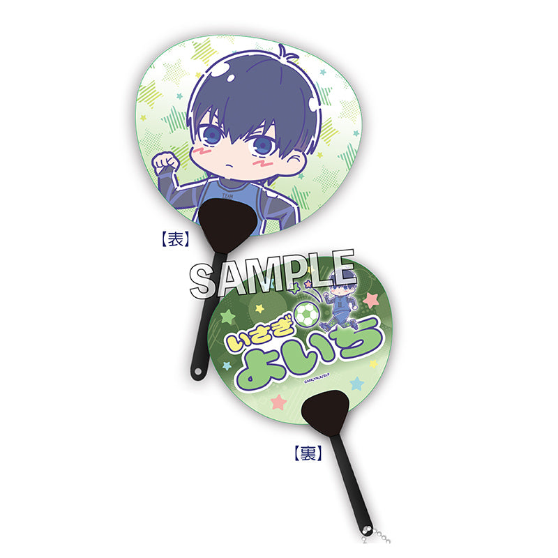 ブルーロック_ミニうちわキーホルダー めろんぽっぷ☆ 潔世一