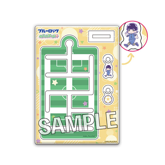 ブルーロック_駆け回れ!フィールドアクリルキーホルダー めろんぽっぷ☆ 蜂楽廻