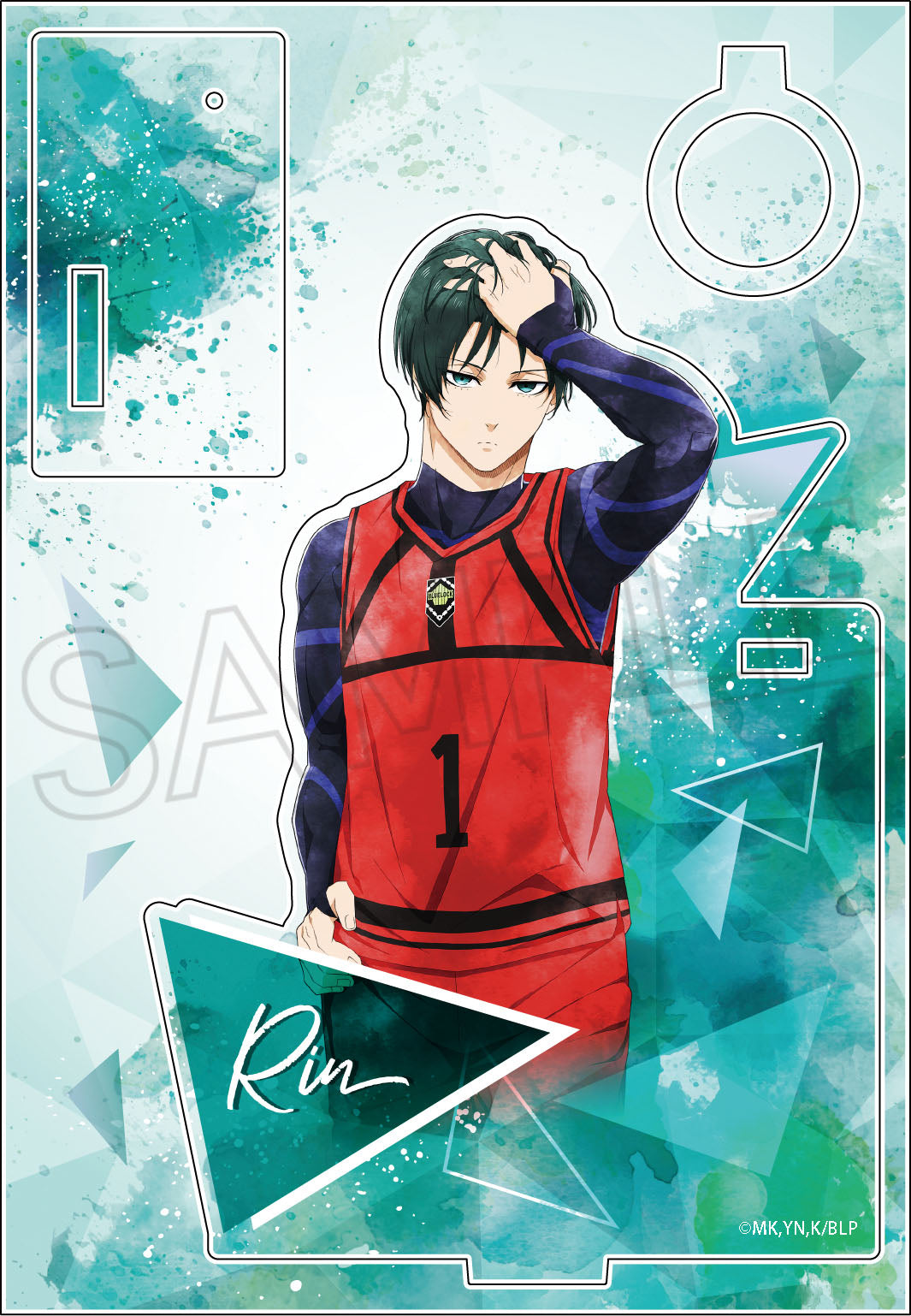 ブルーロック_ウェットカラーシリーズ アクリルペンスタンド Vol.3 糸師凛