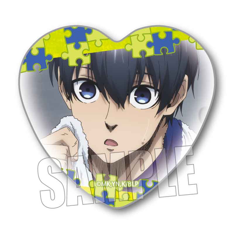 ブルーロック_メモリーズハート缶バッジ Part2/潔 世一