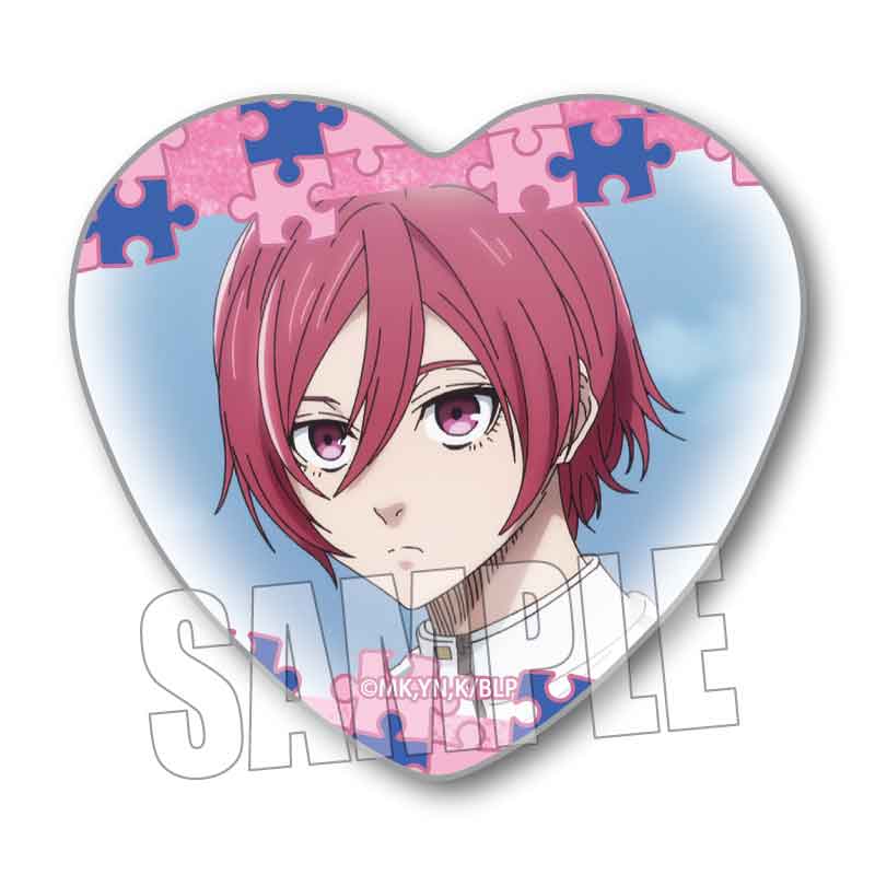 ブルーロック_メモリーズハート缶バッジ Part2/千切 豹馬(高校)