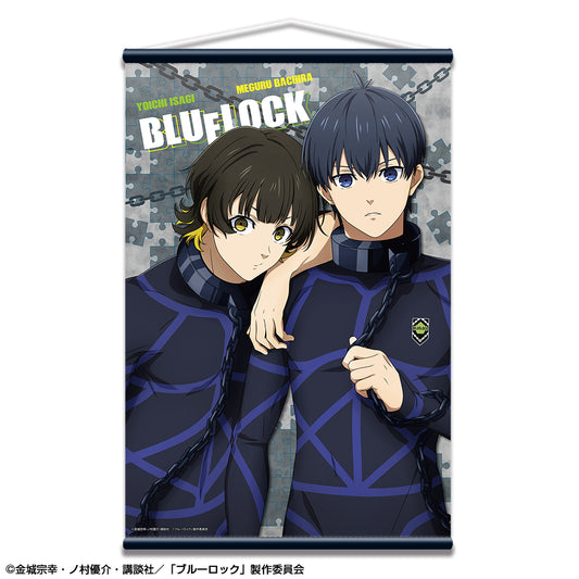 ブルーロック_B2タペストリー デザイン04(潔世一&蜂楽廻)