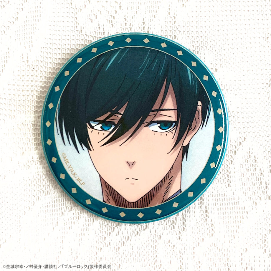 ブルーロック_猫耳付きロゼット&缶バッジセット 糸師凛