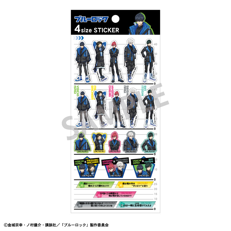 ブルーロック_4サイズステッカー サイバーパンク