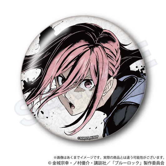 ブルーロック_墨絵風ちょいデカ缶バッジ 千切 豹馬