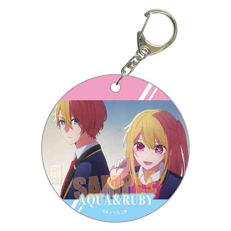 推しの子_やわらかクリアチャーム/アクア&ルビー