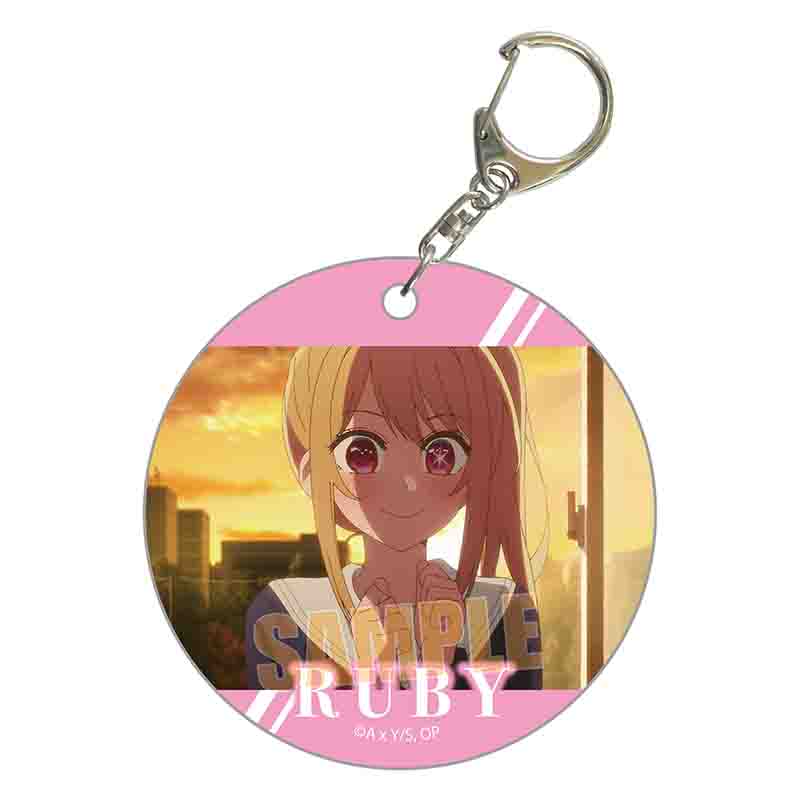 推しの子_やわらかクリアチャーム/ルビーA