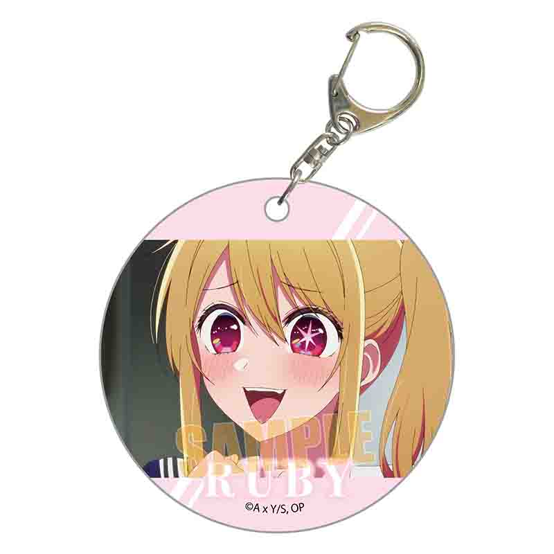 推しの子_やわらかクリアチャーム/ルビーB