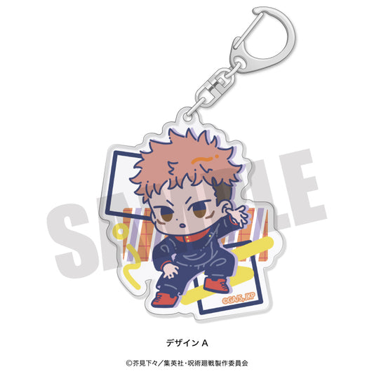 呪術廻戦_れとぽぷ 第2弾 アクリルキーホルダー A 虎杖悠仁