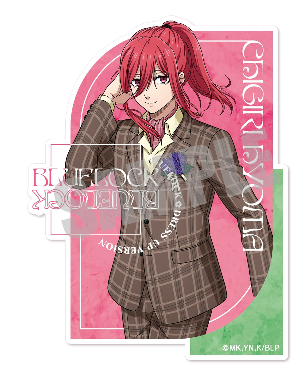 ブルーロック_ダイカットステッカー 千切 豹馬 Dress up ver.