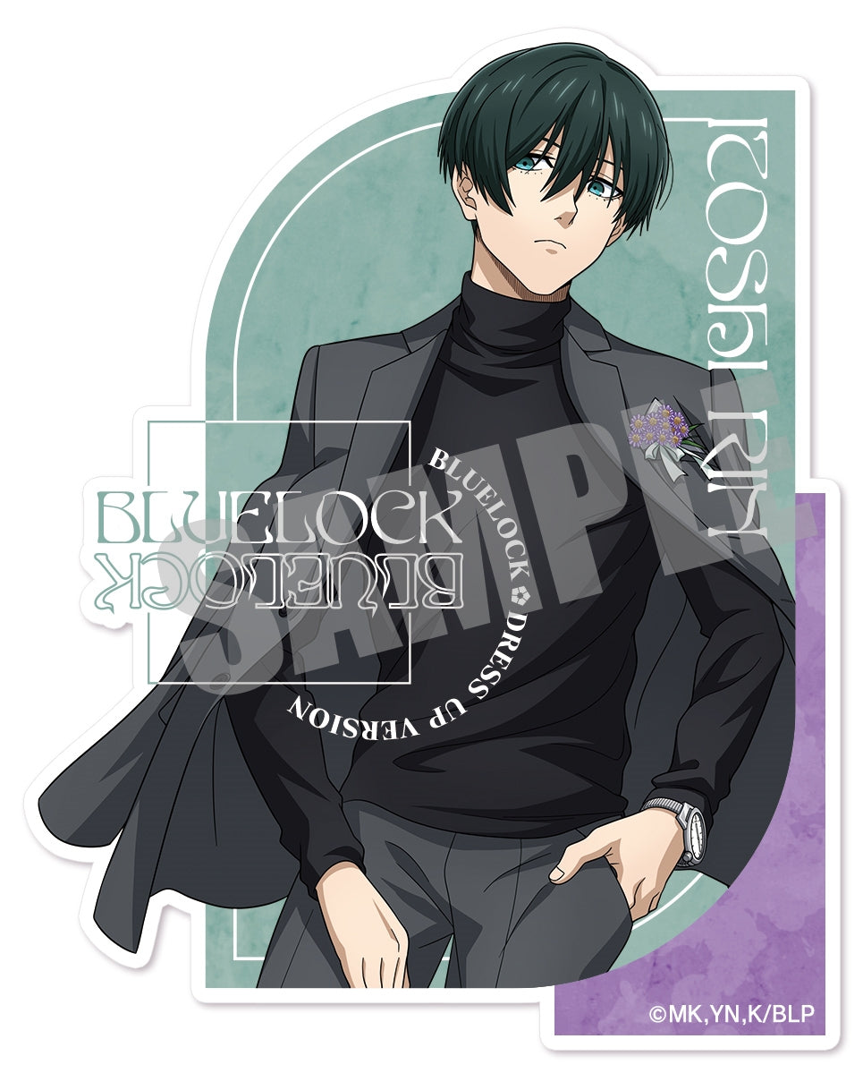 ブルーロック_ダイカットステッカー 糸師 凛 Dress up ver.