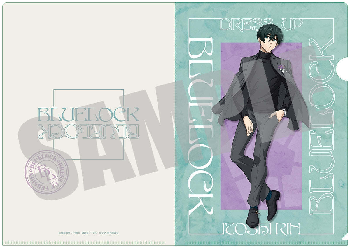 ブルーロック_クリアファイルセット 糸師 凛&集合 Dress up ver.