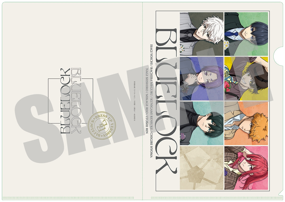 ブルーロック_クリアファイルセット 糸師 凛&集合 Dress up ver.