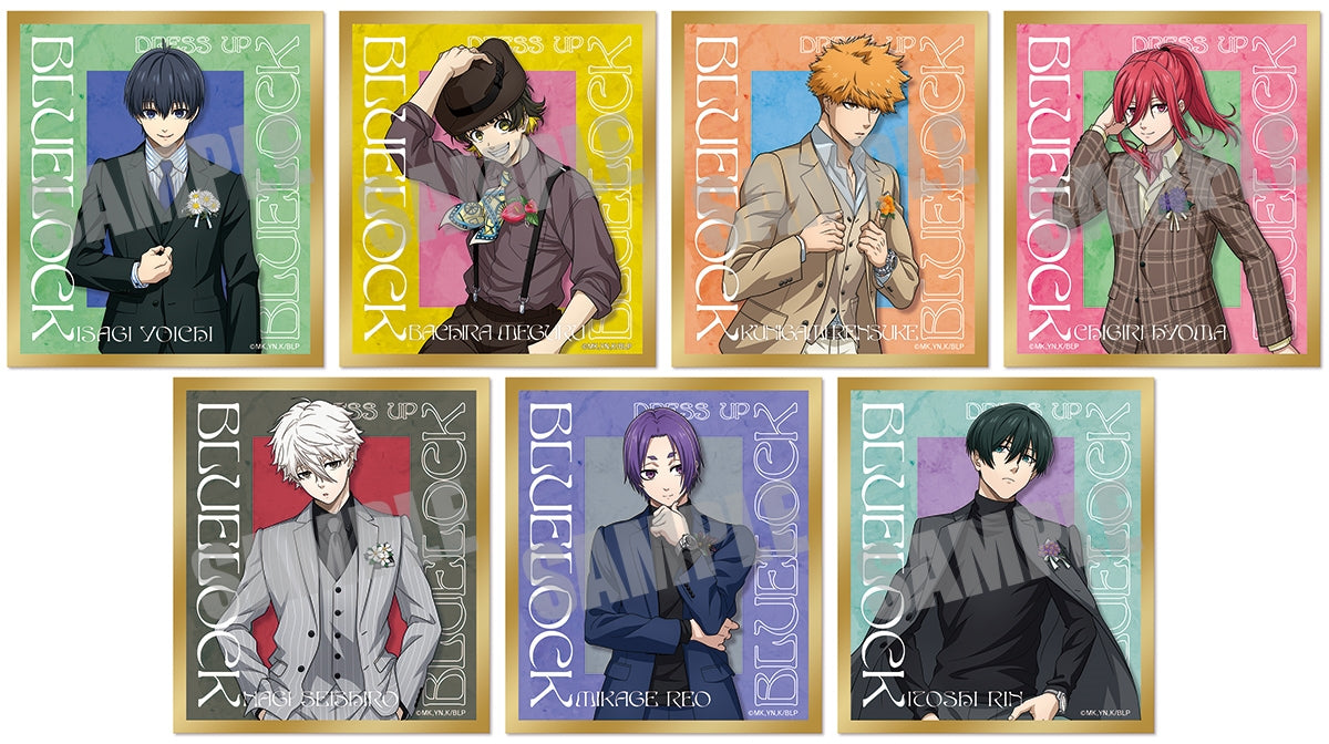 ブルーロック_トレーディングミニ色紙 Dress up ver. (単位/BOX)
